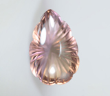 Чистейший крупный резной аметрин 23,62 карата 