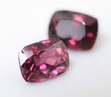 Пара пурпурно-красных шпинелей 2,59 карата