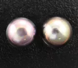 Подвесы для серег с цветным морским жемчугом 5,18 карата