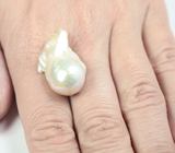 Кремово-белая морская жемчужина барокко 26,29 карата 