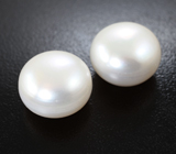 Пара кремово-белых морских жемчужин 28,9 карата! Исключительный люстр 