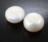 Пара кремово-белых морских жемчужин 28,9 карата! Исключительный люстр 