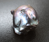 Черная морская жемчужина барокко 28,45 карата 