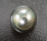 Черная морская жемчужина 9,72 карата! Титановый люстр 