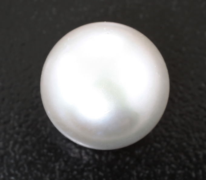Серебристая морская жемчужина 9,75 карата! Натуральный цвет