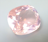 Чистейший крупный розовый кварц эффектной огранки 16,84 карата 