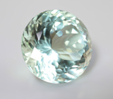 Чистейший крупный мятно-зеленый аметист лазерной огранки 22,19 карата 