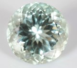 Чистейший крупный мятно-зеленый аметист лазерной огранки 22,19 карата