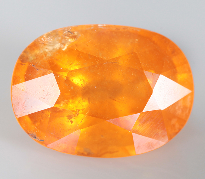 Лучший цвет! Крупный cпессартин "фанта" 6,21 карата