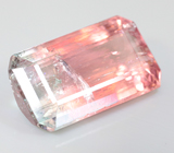 Редкое сочетание цветов! Крупный "неоновый" арбузный турмалин 11,92 карата 