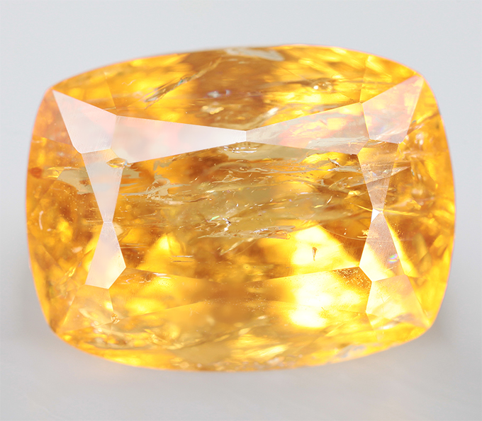 Редкий! Без облагораживания! Желтый топаз 14,75 карата