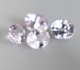 Набор из 4 лавандовых сапфиров 1,39 карата 