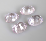 Набор из 4 лавандовых сапфиров 1,39 карата 