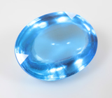 Чистейший крупный Swiss топаз авторской огранки 11,32 карата