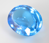 Чистейший крупный Swiss топаз авторской огранки 11,32 карата