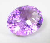 Чистейший аметист лазерной огранки 19,25 карата 