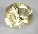 Крупный! Лимонный цитрин лазерной огранки 87,3 карата