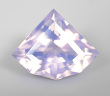 Чистейший лавандовый аметист авторской огранки 4,42 карата 