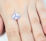 Чистейший лавандовый аметист авторской огранки 4,42 карата 