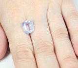 Чистейший лавандовый аметист авторской огранки 4,22 карата 