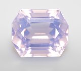 Чистейший лавандовый аметист авторской огранки 3,86 карата 