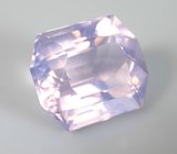 Чистейший лавандовый аметист авторской огранки 3,86 карата 