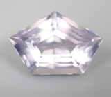 Чистейший лавандовый аметист авторской огранки 4,49 карата 