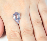 Чистейший лавандовый аметист авторской огранки 5,66 карата