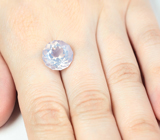 Лавандовый аметист авторской огранки высокой чистоты 6,49 карата 