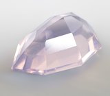 Лавандовый аметист авторской огранки высокой чистоты 5,83 карата 