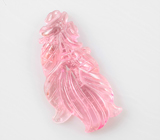 Резной пурпурно-розовый турмалин 2,11 карата 