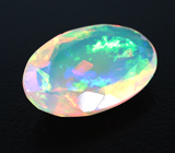 Ограненный эфиопский опал 2,6 карата