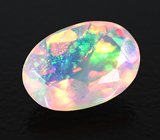 Ограненный эфиопский опал 0,82 карата