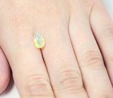 Ограненный эфиопский опал 0,95 карата