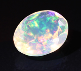 Ограненный эфиопский опал 0,51 карата