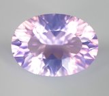 Чистейший лавандовый аметист лазерной огранки 5,67 карата 