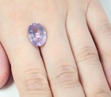 Чистейший лавандовый аметист лазерной огранки 5,67 карата