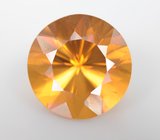 Цитрин авторской огранки 3,41 карата 