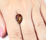 Мексиканский огненный агат 3,78 карата 