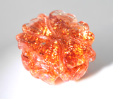 Резной солнечный камень 16,67 карата 