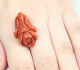 Резной агат 27,1 карата 