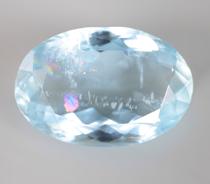 Насыщенный аквамарин 6,74 карата