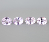 Без облагораживания! Набор из 4 сапфиров высокой чистоты 1,21 карата 