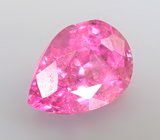 Топовый цвет! "Неоновая" розовая шпинель 0,77 карата 