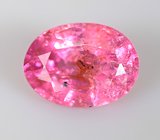 Топовый цвет! "Неоновая" розовая шпинель 0,5 карата 