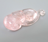 Резной морганит 13,85 карата 