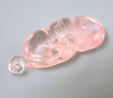 Резной морганит 13,85 карата 