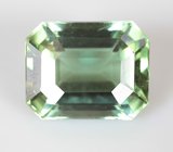 Open color grade! Голубовато-зеленый турмалин высокой чистоты 3,66 карата 