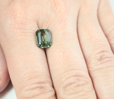 Open color grade! Голубовато-зеленый турмалин высокой чистоты 3,66 карата 