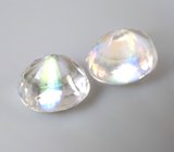 Пара ограненных лунных камней 2,16 карата
